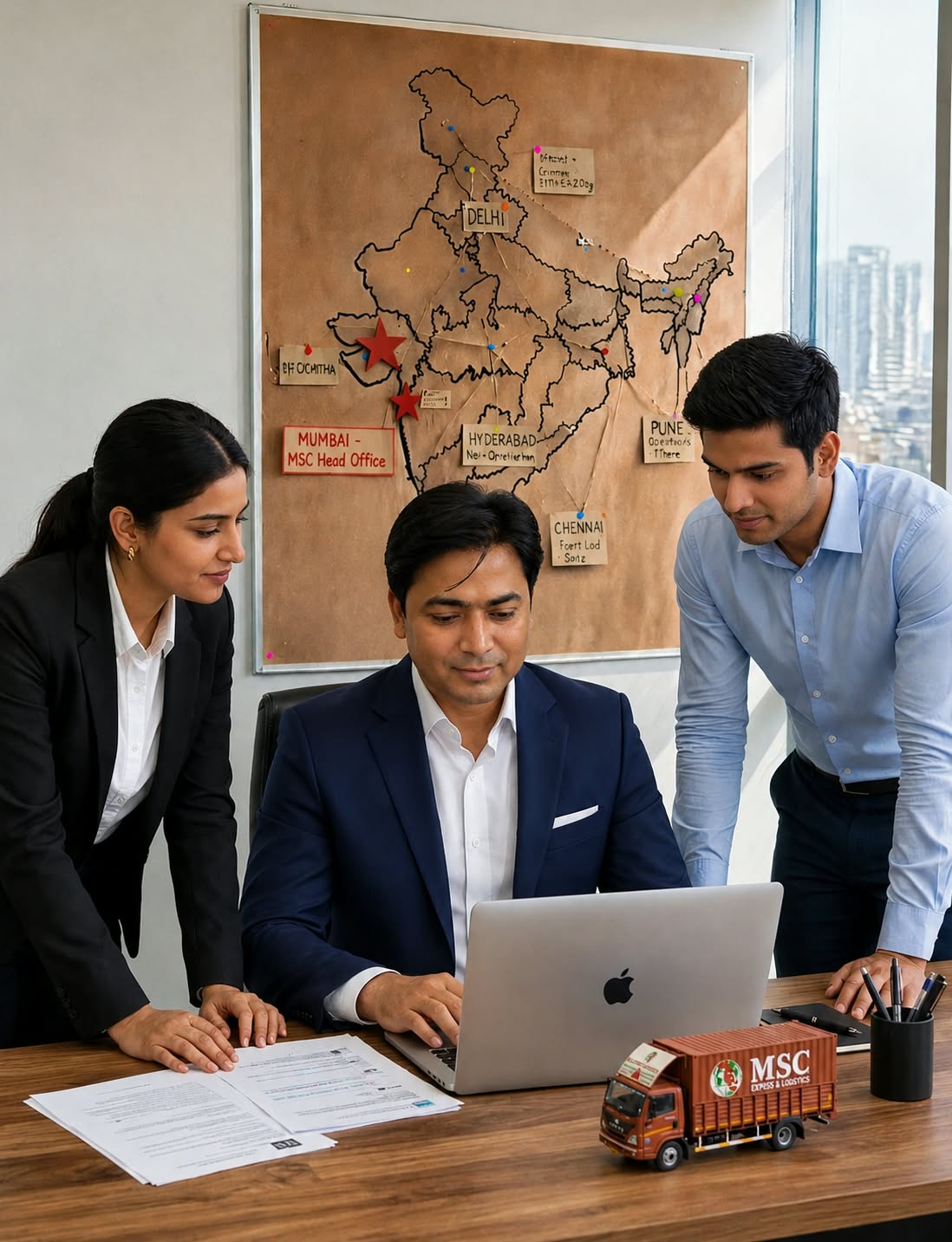 MSC Express operations floor